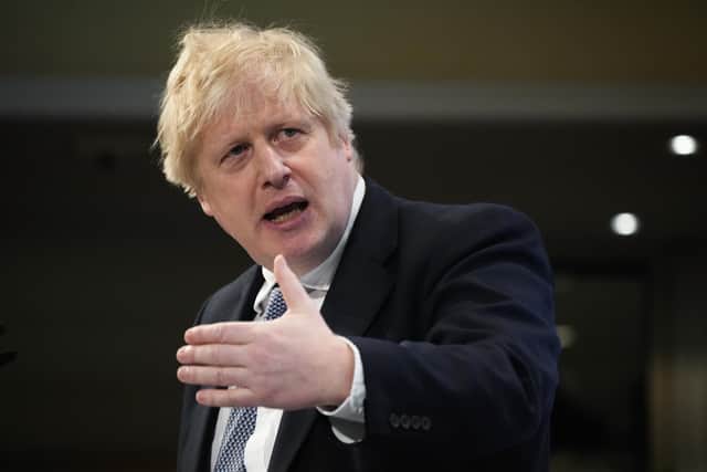 Prime Minister Boris Johnson is to end the legal duty to self isolate in England after a positive Covid-19 test. Picture: Matt Dunham - Pool / Getty