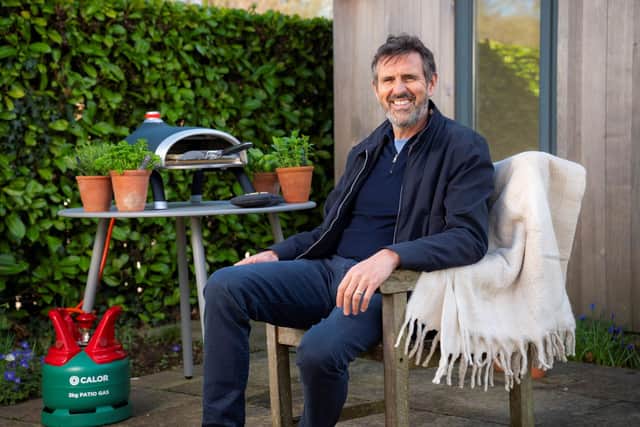 Calor and Adam Frost launch guide for creating year-round outdoor space.