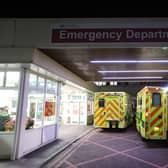 File photo dated 15/11/22 of a general view of the Accident and Emergency department at Craigavon Area Hospital near Belfast. Junior doctors in Northern Ireland are being balloted for strike action for the first time. They are being asked to vote over whether to take a 24-hour strike over pay in March. Issue date: Monday January 8, 2024.