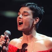 Irish singer Sinéad O’Connor performs during ‘Here There and Everywhere - a Concert for Linda McCartney’ at London’s Royal Albert Hall. The funeral of the late singer is to be held on Tuesday. Photo by Sean Dempsey/PA Wire