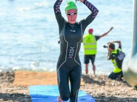 Swim finish