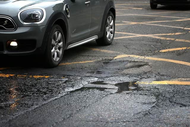 Potholes are responsible for more than one in three tyre replacements in London
