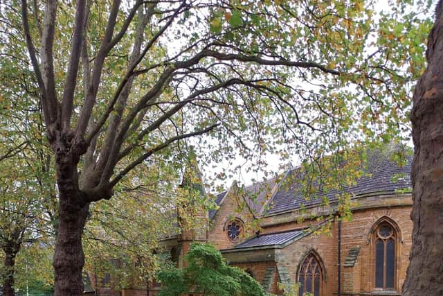 The Holy Sepulchre in Northampton where the videos were recorded and filmed