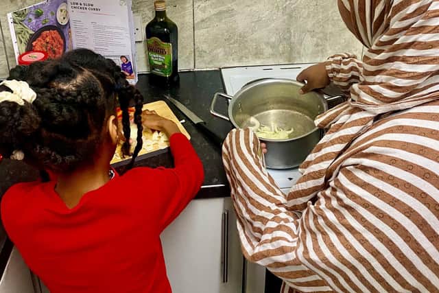Mum Fahima has used the cookbook to bond with her nine-year-old daughter, Layan, and plans to use it as a way to spend quality time with her over the holidays.