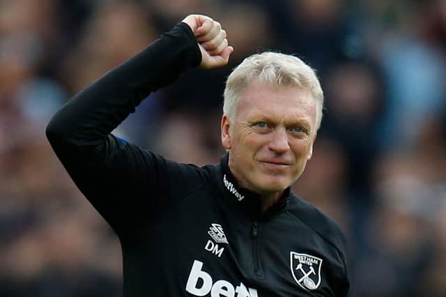 West Ham manager David Moyes. Credit: Getty 