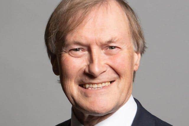Sir David Amess who was brutally murdered last year