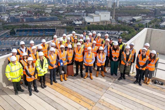 Bermondsey Heights Topping Out Event.