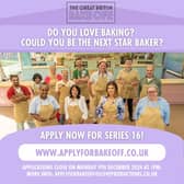 The Great British Bake Off - series 16 application information