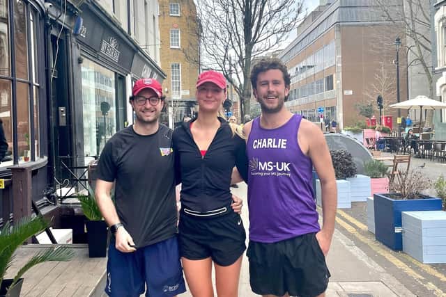Charlie is running for MS-UK