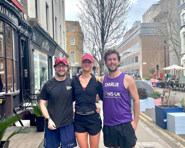 Charlie is running for MS-UK