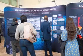 Visitors to the CCHR exhibit confronted the harsh truths of psychiatric abuse.