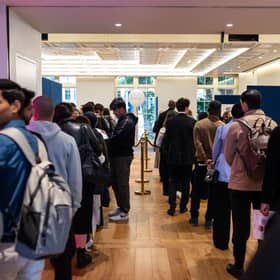 Applicants at the previous Crown Estate recruitment event
