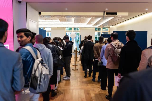 Applicants at the previous Crown Estate recruitment event