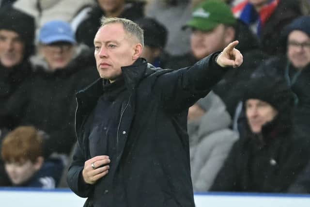 Leicester City's Steve Cooper was sacked on Sunday.