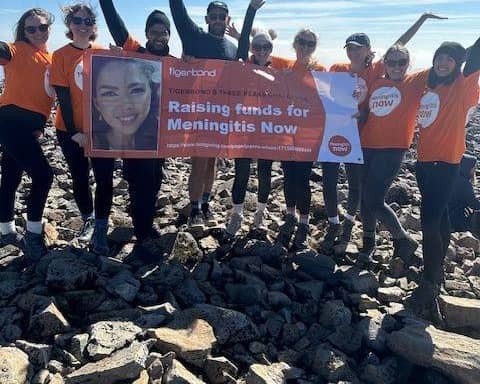 Tigerbond completed the Three Peaks Challenge to raise funds for Meningitis Now