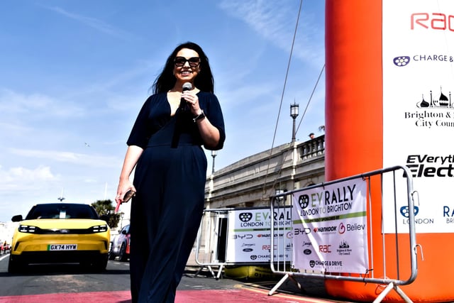 Allison Ferns from BBC Sussex hosting