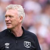 West Ham boss David Moyes.  
