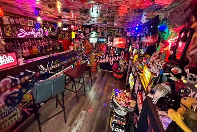 Luker's Own Junkyard is one of five UK finalists in International Backyard Bar Awards, by Pinter.