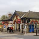Alexandra Palace Station.