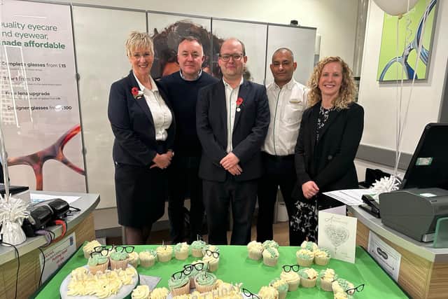 Two Rivers opticians celebrate 25 years of care in the Staines community