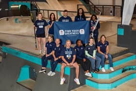 Current and Former Olympic and Paralympic Athletes at the launch of the ‘Find Your Greatness'.