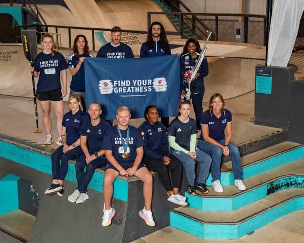 Current and Former Olympic and Paralympic Athletes at the launch of the ‘Find Your Greatness'.
