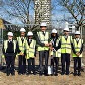 Students get involved in groundbreaking ceremony at Harris Academy Battersea