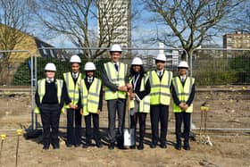 Students get involved in groundbreaking ceremony at Harris Academy Battersea