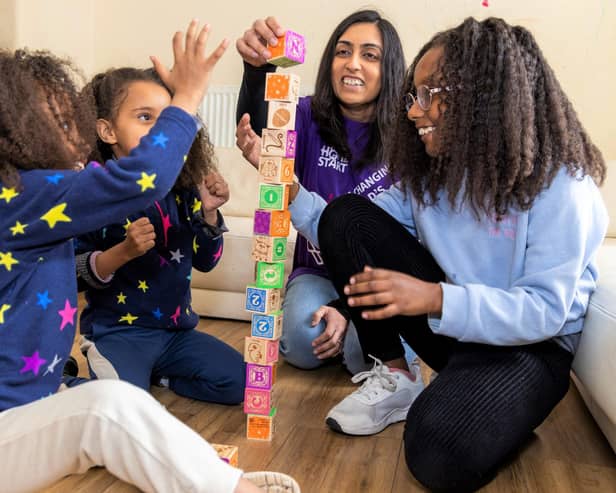 Home-Start Ealing, a local organisation that supports families with young children through challenging times.