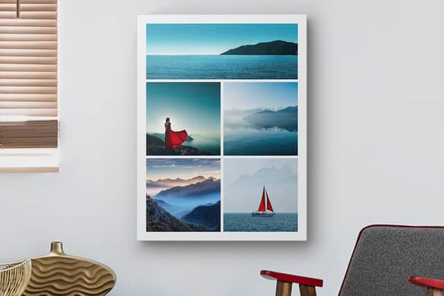 Create instant wall art with stylish framed photos