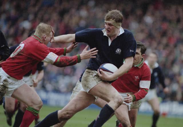 Doddie Weir won 61 caps in a distinguished career for Scotland.