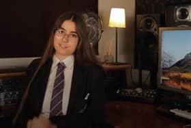 Anastasiia, student at Bishop Justus Secondary School