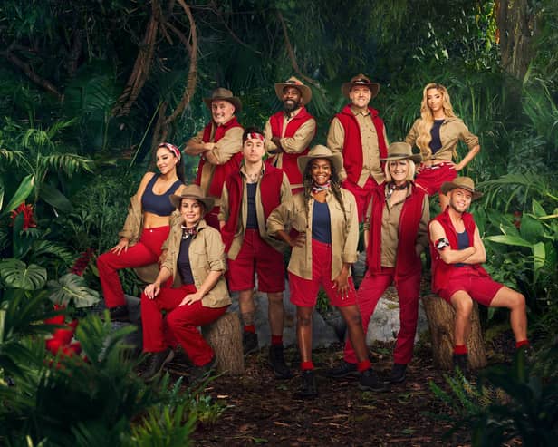 The full line-up for series 24 of I’m a Celebrity Get Me Out of Here, including Coleen Rooney, Oti Mabuse and GK Barry in addition to Barry McGuigan and Dean McCullough. Photo: ITV/Yoshitaka Kono/PA Wire