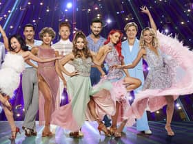 Carlos Gu, Nancy Xu, Gorka Marquez, Karen Hauer, Neil Jones, Jowita Przystal, Vito Coppola, Dianne Buswell, Nikita Kuzman and Luba Mushtuk star in Strictly Come Dancing: The Professionals show at Sheffield City Hall on May 3, 2023.