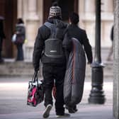 File photo dated 25/01/18 of a homeless person on Victoria Street in London, as new figures suggest that more people are sleeping rough on the streets of England than at any point this decade.