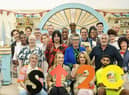 Matt Lucas, Noel Fielding, Prue Leith and Paul Hollywood are joined by a range of celebrity bakers. Photo: Channel 4/Love Productions/©Mark Bourdillon.