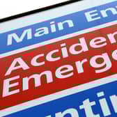 File photo dated 21/05/13 of an Accident and Emergency sign. Twenty-four hours in A&E is "no longer just a documentary", leading medics have warned as figures show that almost 400,000 patients spent 24 hours or more in an emergency department in England last year. The Royal College of Emergency Medicine (RCEM) said the very long waits are a "matter of national shame". Issue date: Monday September 25, 2023.