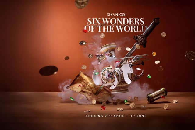 New menu: seven wonders of the world