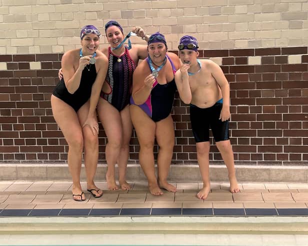 Customers at Chelsea Sports Centre took part in the recent Swimathon