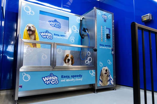 'Wash & Go' cleaning station