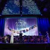 , Disney100: The Concert is a multimedia experience featuring legendary film scenes on a giant screen, whilst the magical musical moments are brought to life by the Hollywood Sound Orchestra