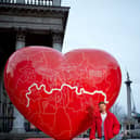 Roman Kemp gets hearts glowing at Vodafone’s Connected Heartbeat in Trafalgar Square