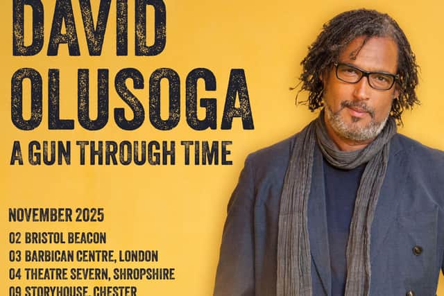 TV historian David Olusoga will explore the impact that three different guns have had on history and society