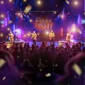 Ahh...Freak Out! LIVE on stage. Cast and Musicians.