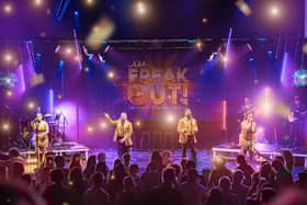 Ahh...Freak Out! LIVE on stage. Cast and Musicians.