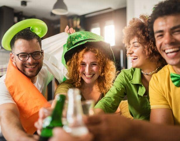 St. Patrick's Day bringing people together.