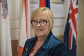 Ruth Healey, President of Soroptimist International Great Britain and Ireland (SIGBI)