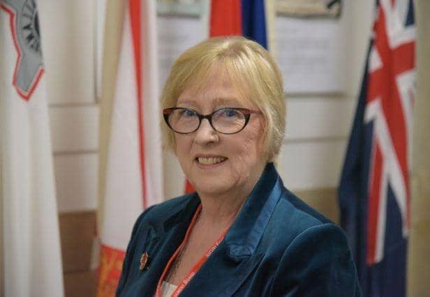 Ruth Healey, President of Soroptimist International Great Britain and Ireland (SIGBI)