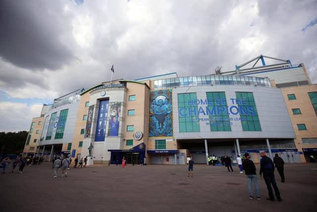 General view of Chelsea's home. It has a capacity of 41,798.