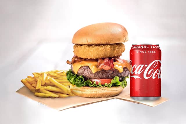 Hard Rock Cafe Legendary Burger now on Deliveroo